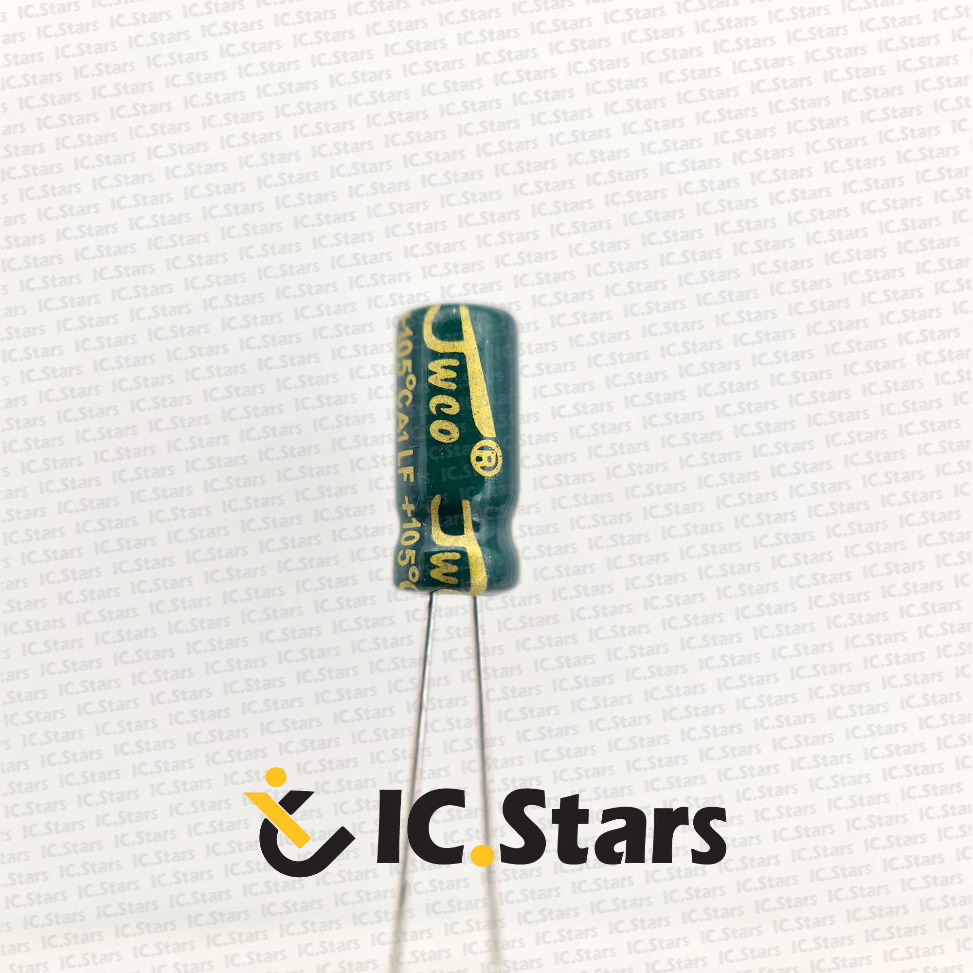 خازن الکترولیت 10 ميکروفاراد 50 ولت |  10uF  50V