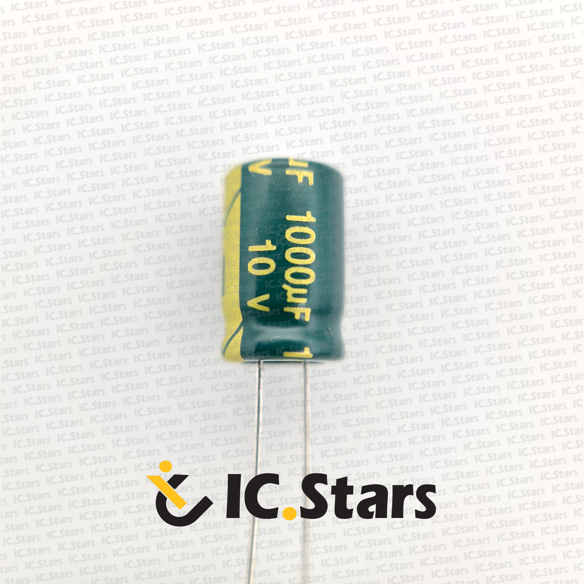 خازن الکترولیت 1000 ميکروفاراد 10 ولت |  1000uF  10V