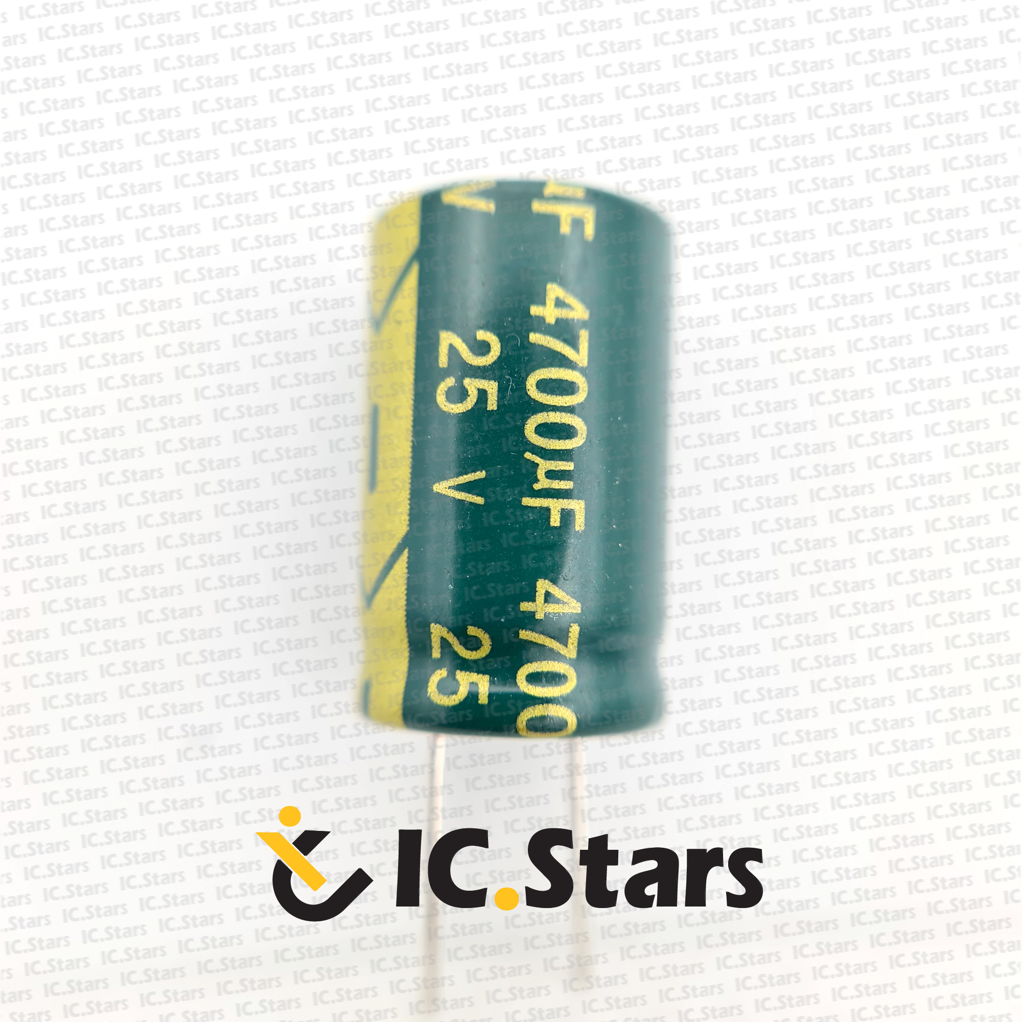خازن الکترولیت 4700 ميکروفاراد 25 ولت |  4700uF  25V