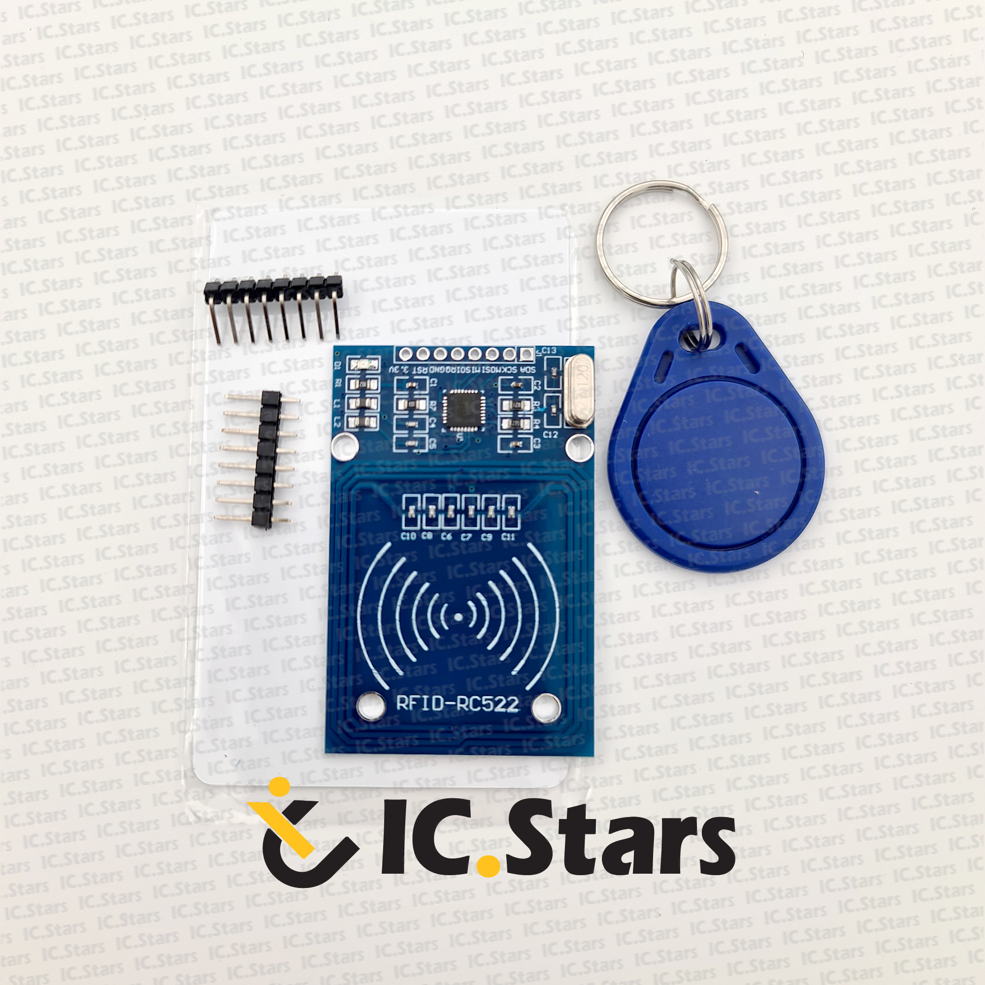 ماژول آر اف RFID RC522 به همراه تگ و کارت