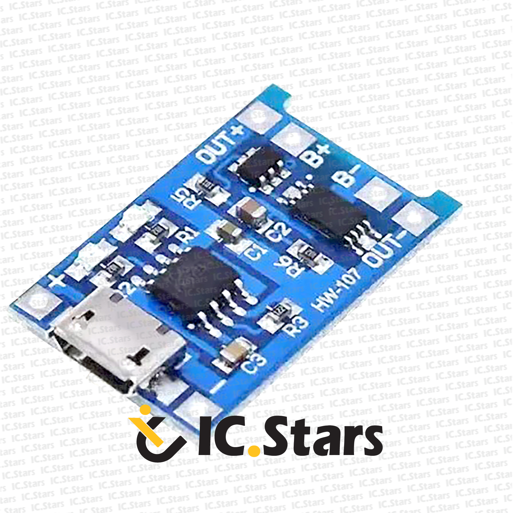 ماژول شارژر باتري 4056 MICRO USB